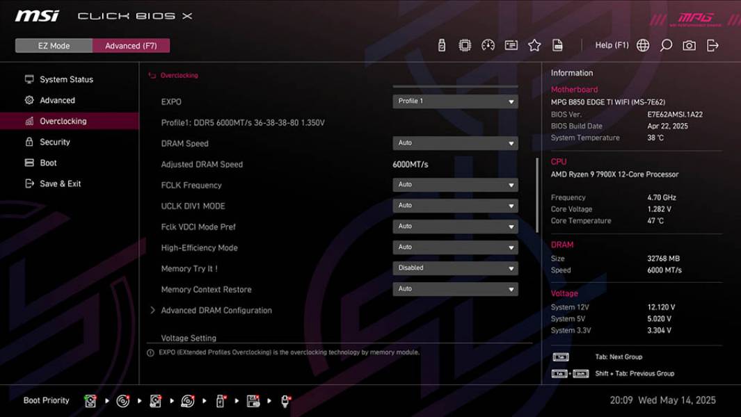 MSI MPG B850 EDGE TI WIFI-4